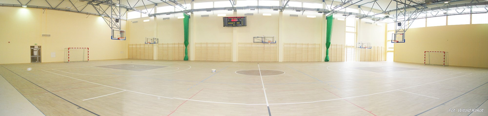 Training sport hall